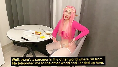 A Cheeky Elf Ate My Last Meal And Fucked Me