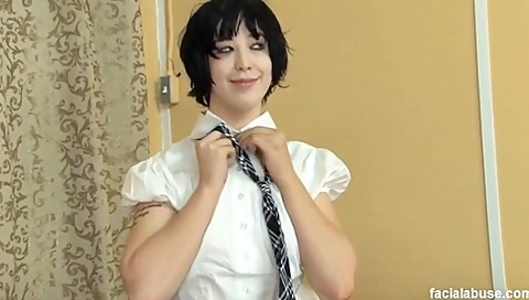 Amateur Wench Harsh Deepthroat Gangbang