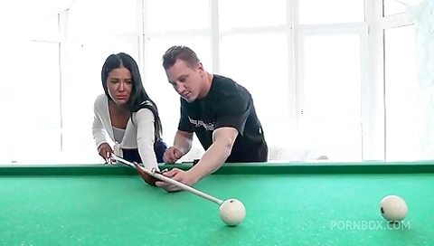 Miu Miu - Teen 18+ Ass Fucked On The Billiard Table