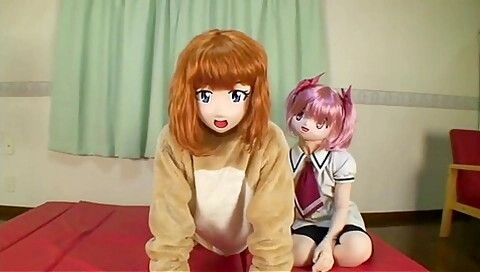 Miraidouga - Kigurumi Couple Sweaty Costume Exchange